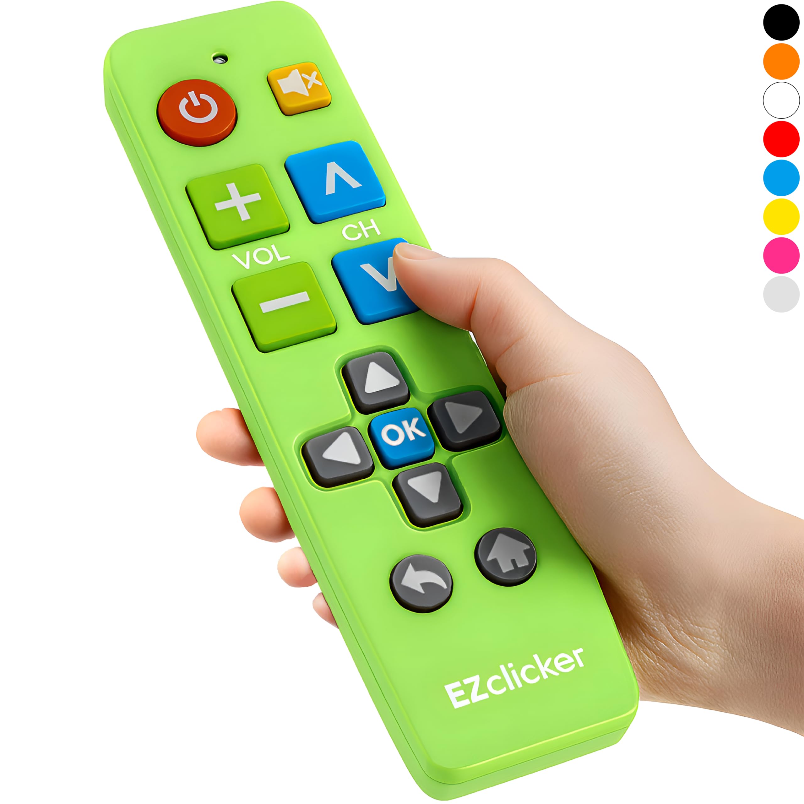 Amazon | EZclicker ビッグボタンユニバーサルテレビリモコン